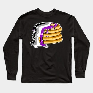 Ace Asexual Pride Pancakes LGBT Long Sleeve T-Shirt